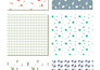 create seamless pattern design for fabric etc